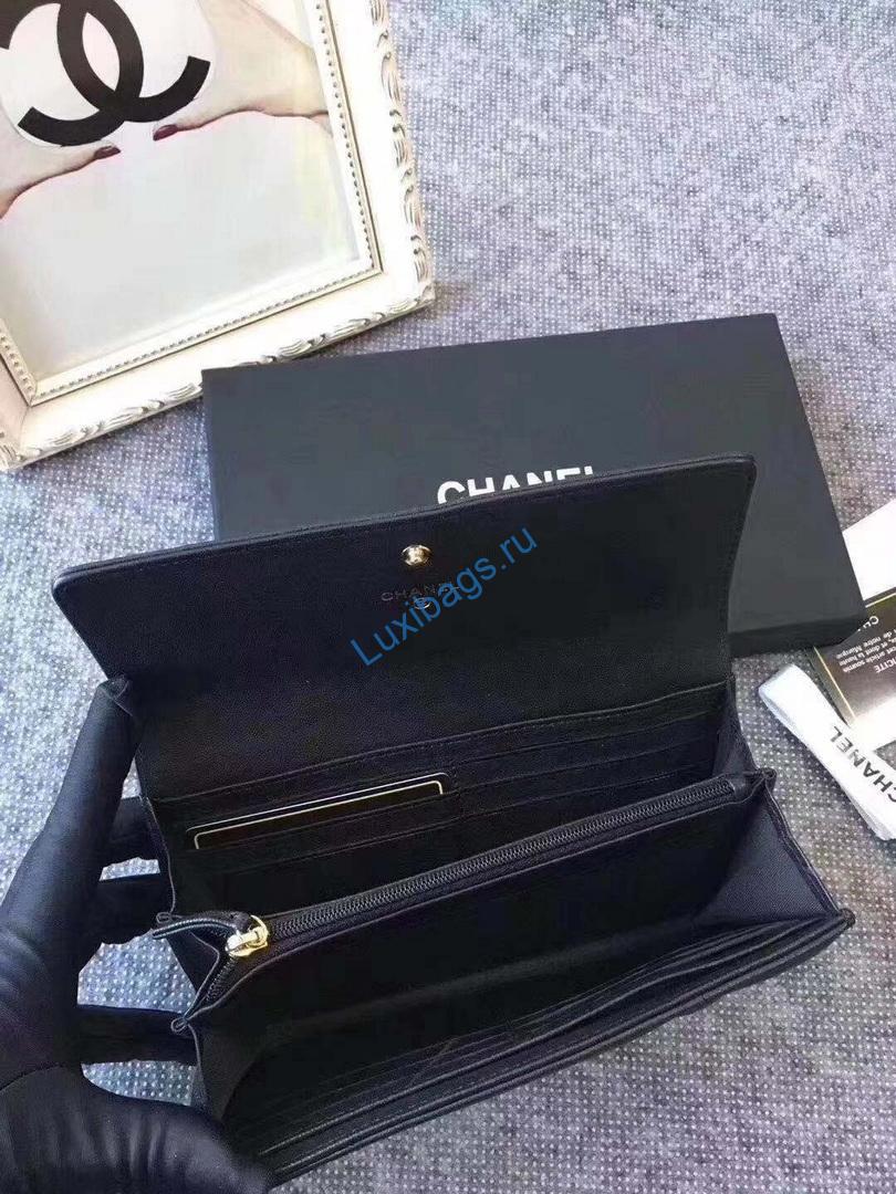 Chanel AP0955 Chanel 19 Long Flap Wallet Lambskin Black | voguebags.ru chanel ap0955 chanel 19 long flap wallet lambskin black 9