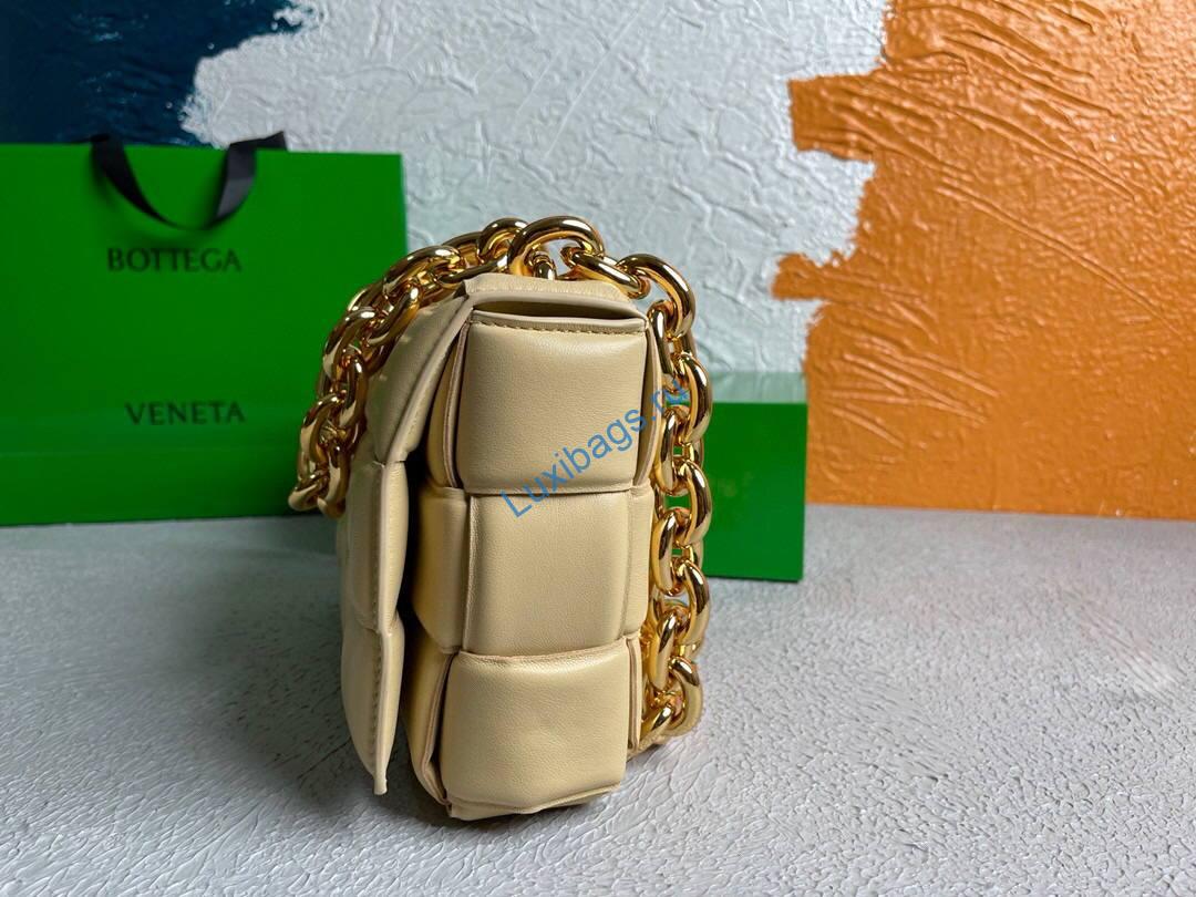 Bottega Veneta BV 20206 Chain Cassette 631421 Apricot Gold | bottega veneta bv 20206 chain cassette 631421 84 voguebags.ru