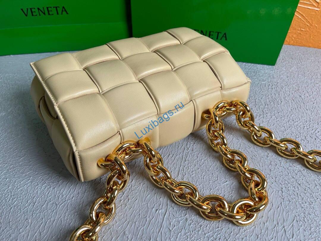 Bottega Veneta BV 20206 Chain Cassette 631421 Apricot Gold | bottega veneta bv 20206 chain cassette 631421 86 voguebags.ru