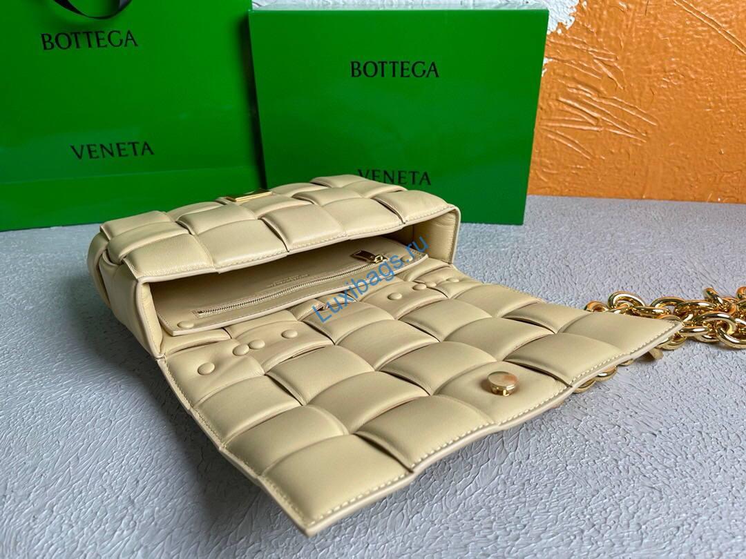 Bottega Veneta BV 20206 Chain Cassette 631421 Apricot Gold | bottega veneta bv 20206 chain cassette 631421 88 voguebags.ru