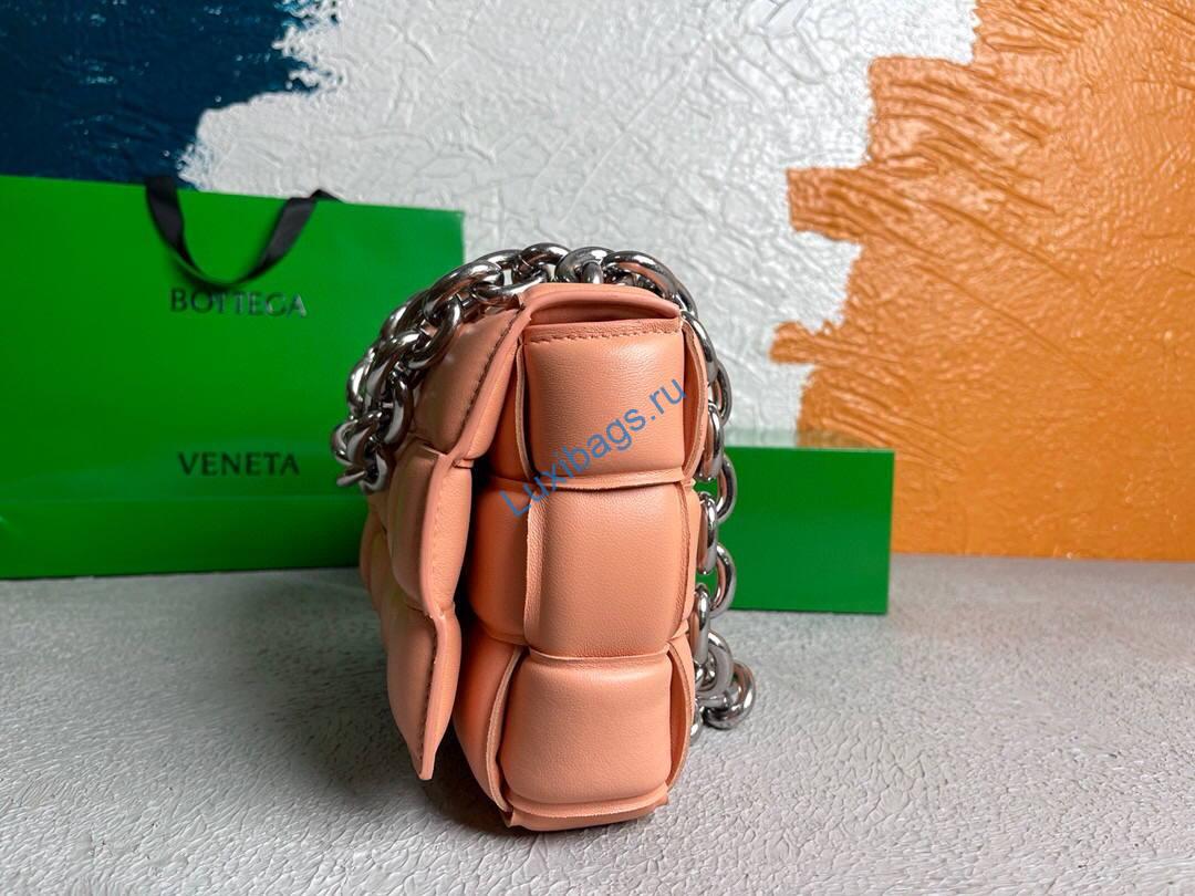 Bottega Veneta BV 20206 Chain Cassette 631421 Light Pink Silver | bottega veneta bv 20206 chain cassette 631421 silvry 20 voguebags.ru