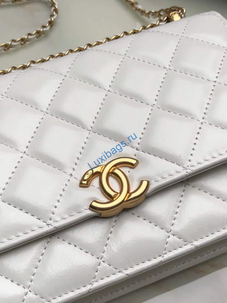 Chanel Shoulder Flap Mini Bag AS2289 Lambskin Beige | chanel shoulder flap mini bag as2289 14 voguebags.ru