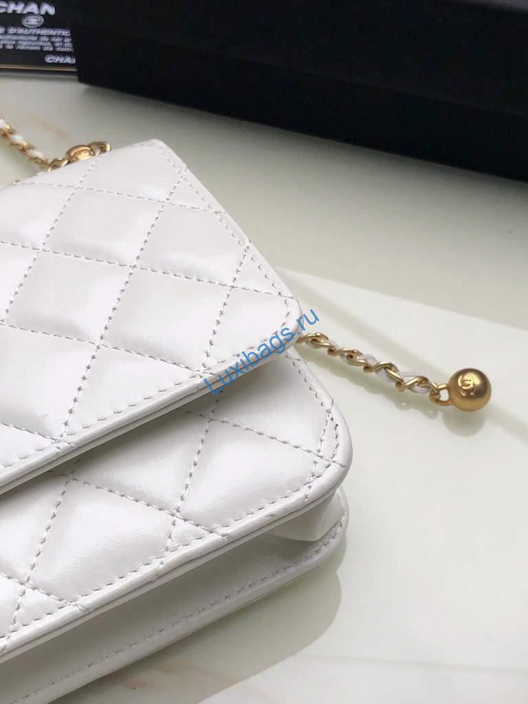 Chanel Shoulder Flap Mini Bag AS2289 Lambskin Beige | chanel shoulder flap mini bag as2289 15 voguebags.ru