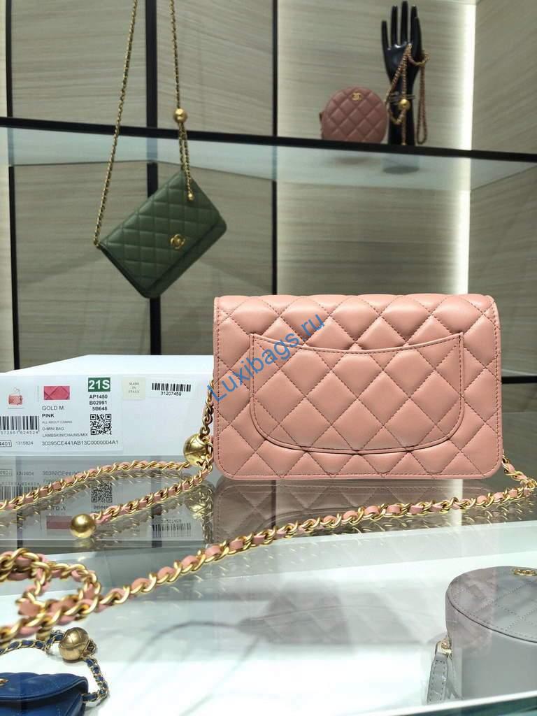 Chanel Wallet on Chain Lambskin AP1450 Pink | chanel wallet on chain lambskin ap1450 29 voguebags.ru