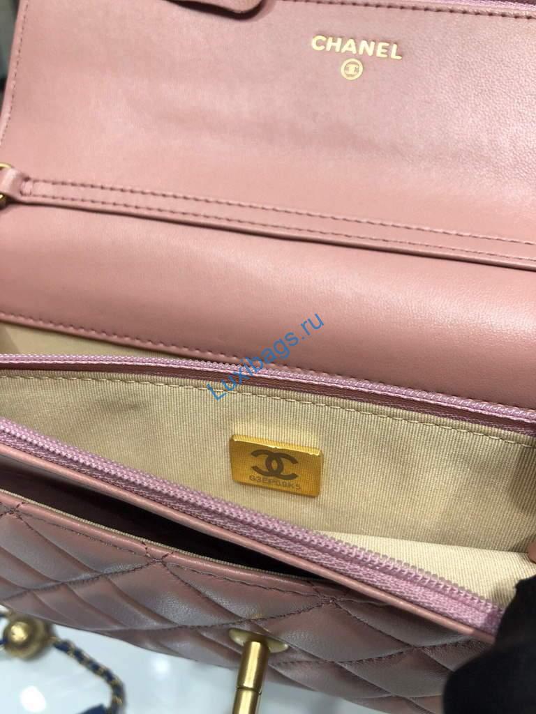 Chanel Wallet on Chain Lambskin AP1450 Pink | chanel wallet on chain lambskin ap1450 35 voguebags.ru