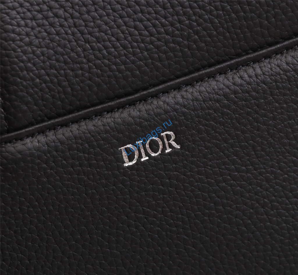 Dior 1ADPO093 Saddle Men Bag Grained Calfskin Black | dior 1adpo093 saddle men bag dior oblique jacquard 100 voguebags.ru