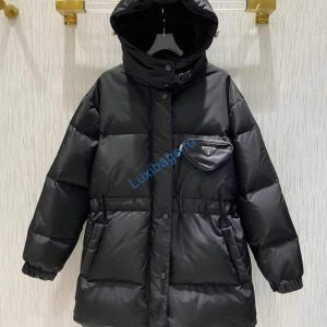Prada Down Jacket Prada Outerwear Coats Clothing Women 88791