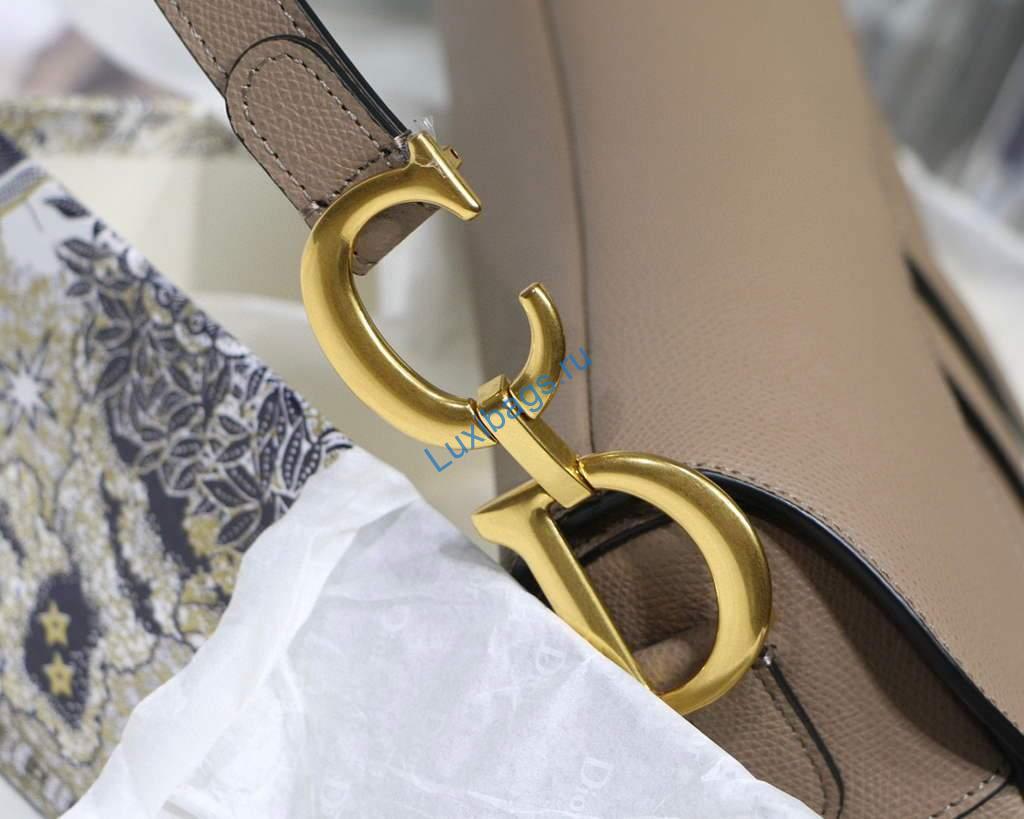 dior m0446 dior saddle bag grey grained calfskin 4 Dior M0446 Dior Saddle Bag Grey Grained Calfskin | voguebags.ru 12