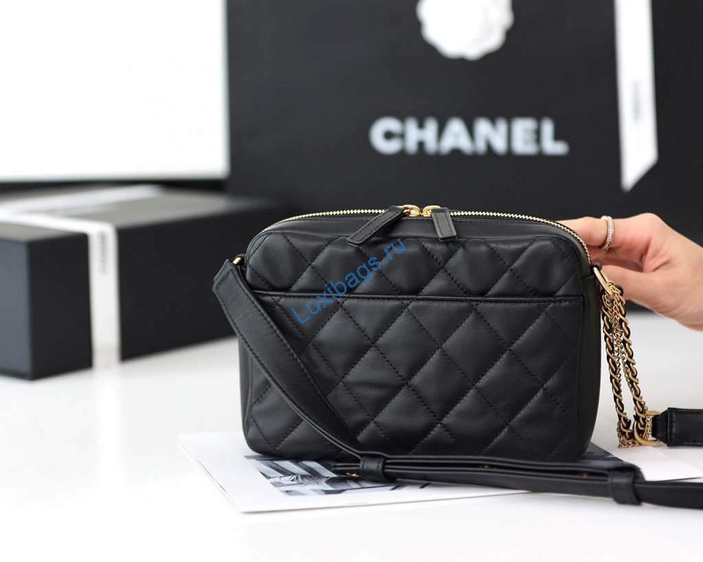 Chanel Camera Case Black AS2923 Bag | chanel camera case black as2923 bag 14