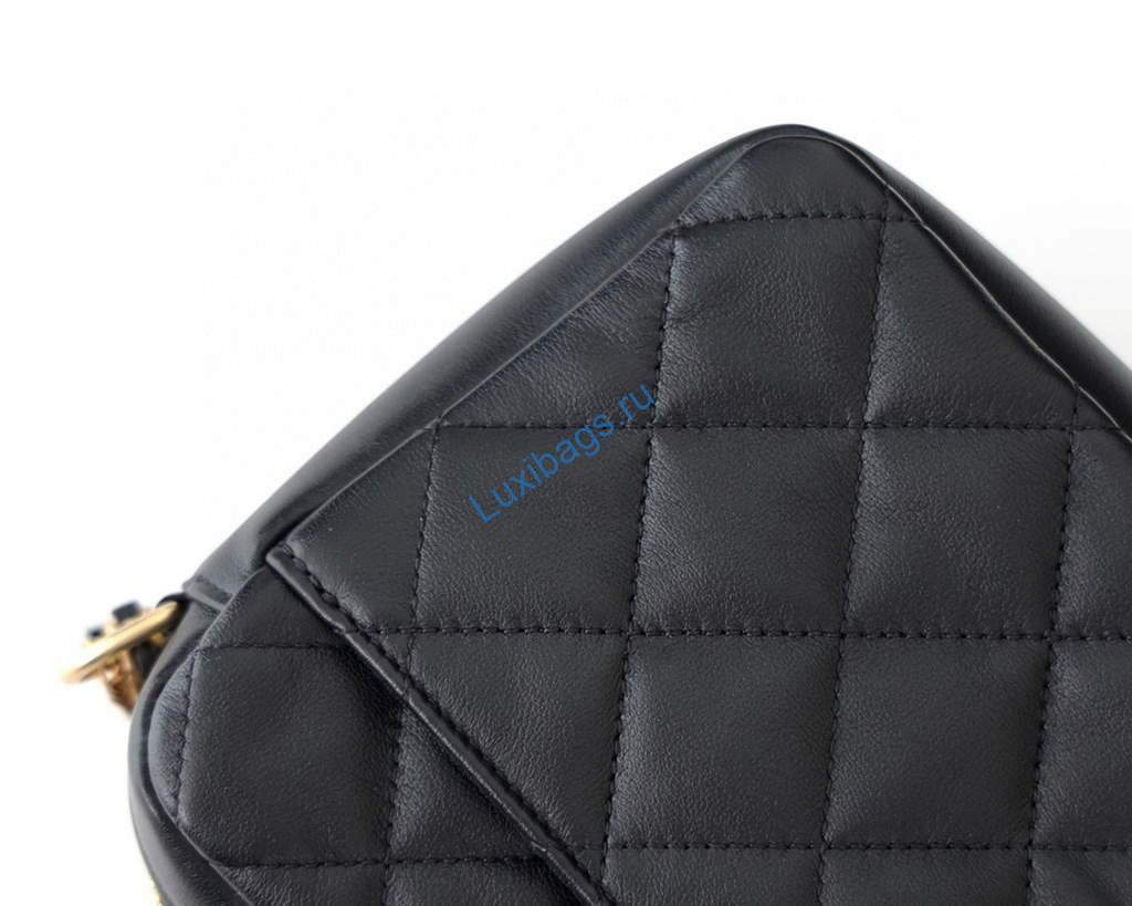 Chanel Camera Case Black AS2923 Bag | chanel camera case black as2923 bag 18