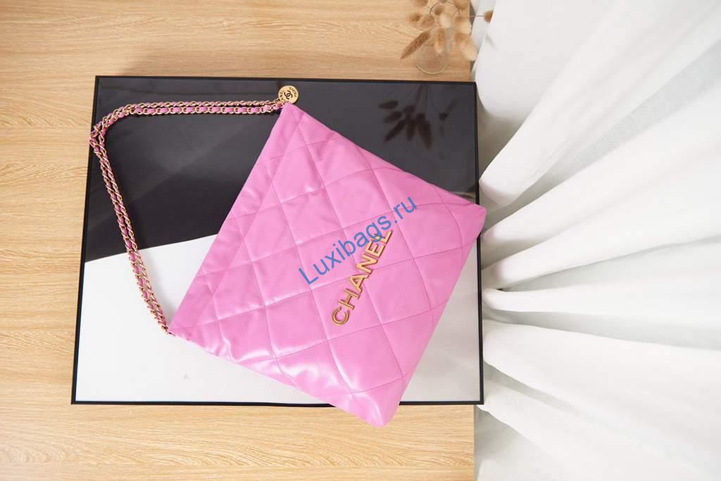 Chanel Shopping Bag Tote AS3261 Pink