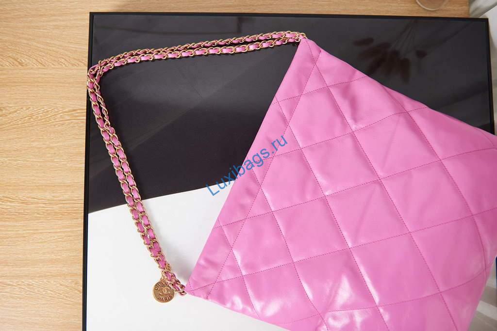 Chanel Shopping Bag Tote AS3261 Pink | chanel shopping bag tote as3261 12