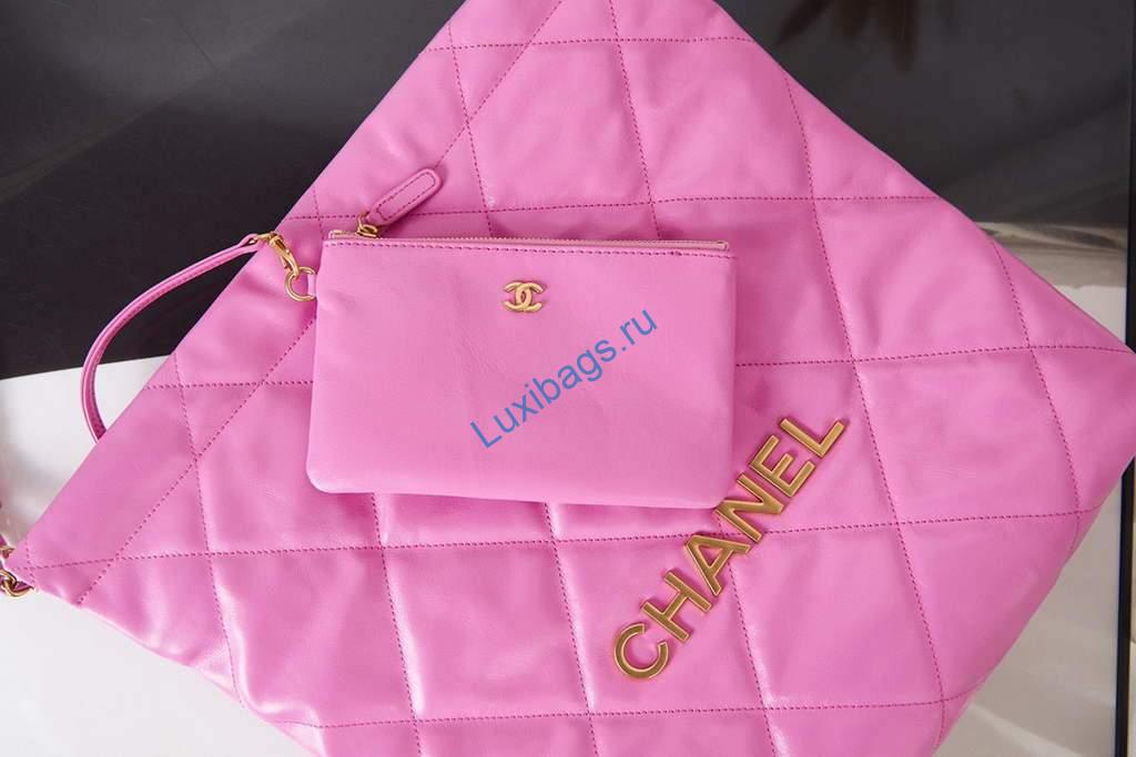 Chanel Shopping Bag Tote AS3261 Pink | chanel shopping bag tote as3261 14