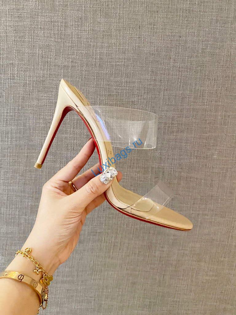 Christian Louboutin Sandal CL Pumps Shoes High 100mm CL79692 | christian louboutin sandal cl pumps shoes high 100mm 51