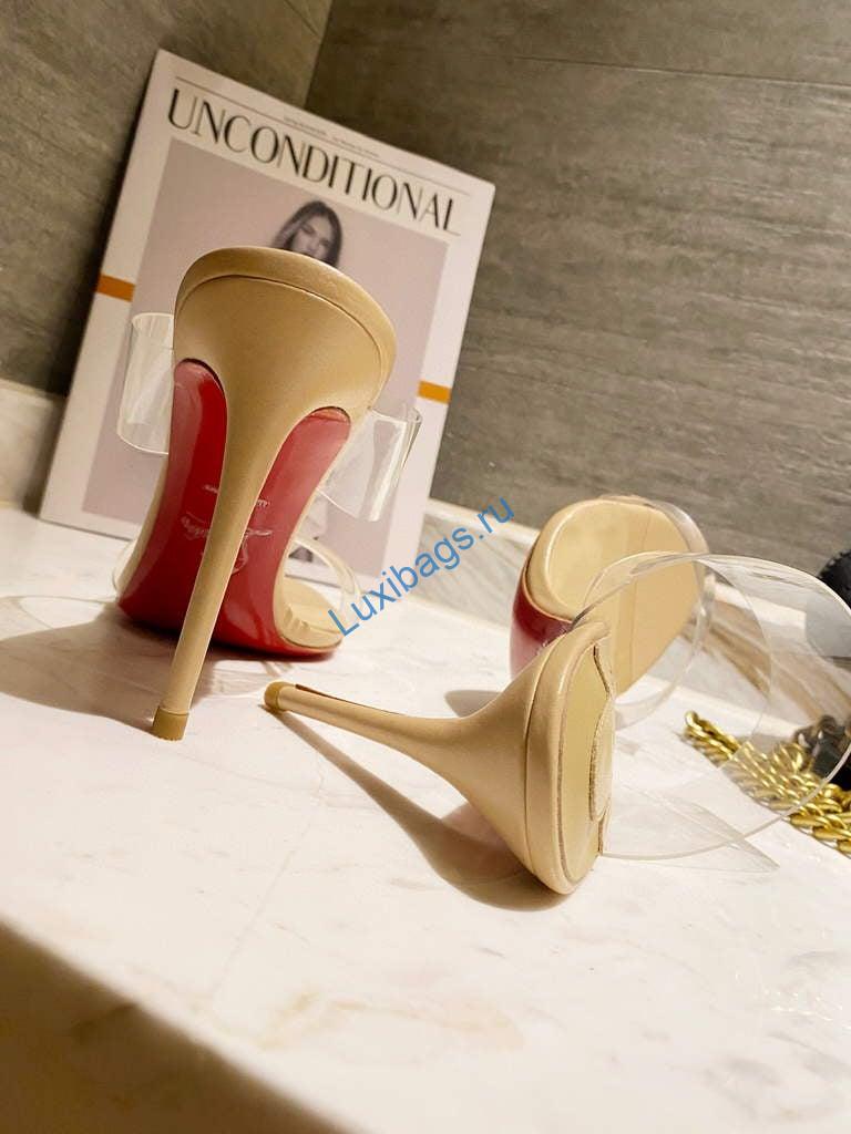 Christian Louboutin Sandal CL Pumps Shoes High 100mm CL79692 | christian louboutin sandal cl pumps shoes high 100mm 55