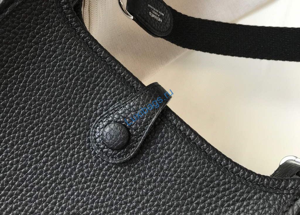 Hermes Evelyne Bag Designer Hermes Mini Crossbody Real Bag 20421 Black | hermes evelyne bag designer hermes mini crossbody real bag 20420 8