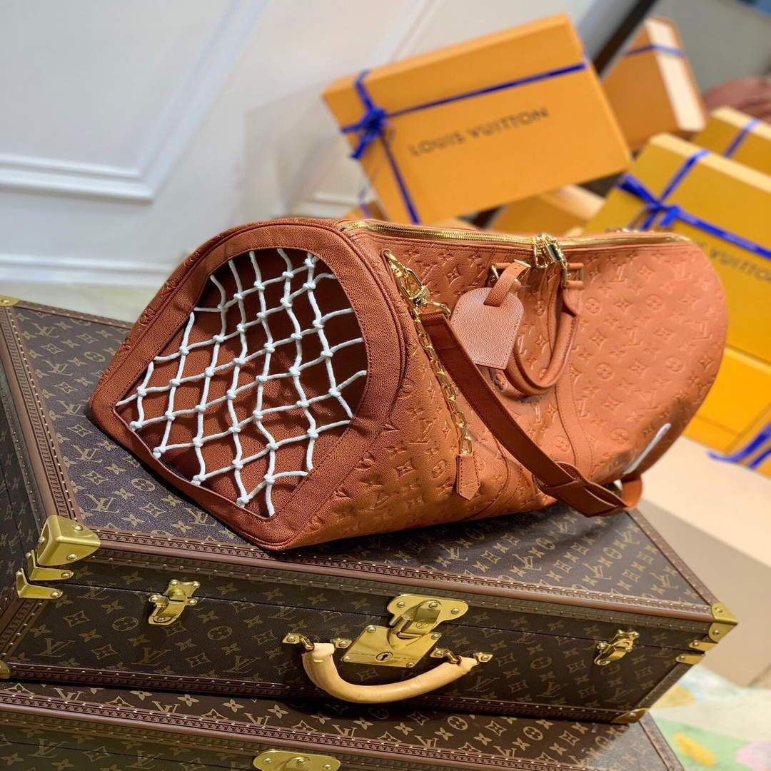 LV M57973 Louis Vuitton LVxNBA Keepall Bandouliere 55 Bag | lv m57973 louis vuitton lvxnba keepall bandouliere 55 bag 12