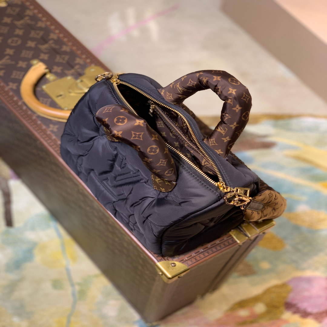 LV M59008 Louis Vuitton Speedy Bandouliere 25 Bag M59009 Black | lv m59009 louis vuitton speedy bandouliere 25 bag 18