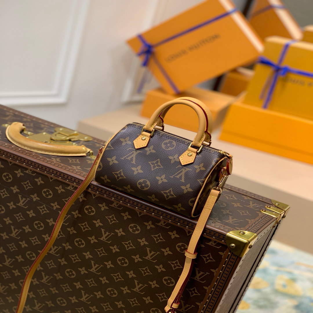 LV M61252 Louis Vuitton Nano Speedy Bag | lv m61252 louis vuitton nano speedy bag 3