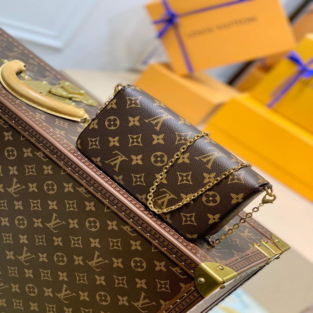 LV M80859 Louis Vuitton Felicie Pochette Monogram | lv m80859 louis vuitton felicie pochette monogram 12