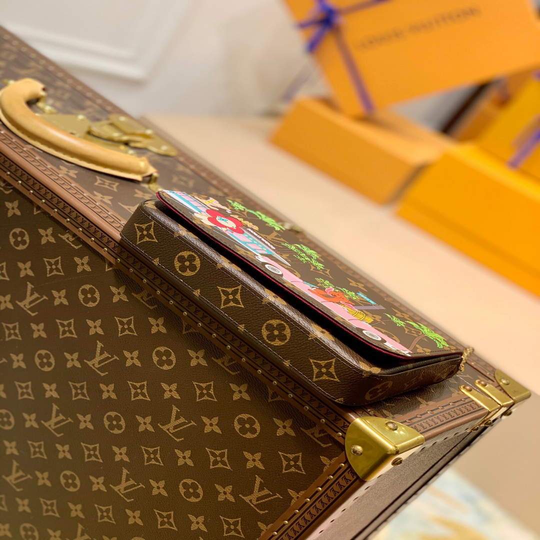 LV M80859 Louis Vuitton Felicie Pochette Monogram | lv m80859 louis vuitton felicie pochette monogram 14
