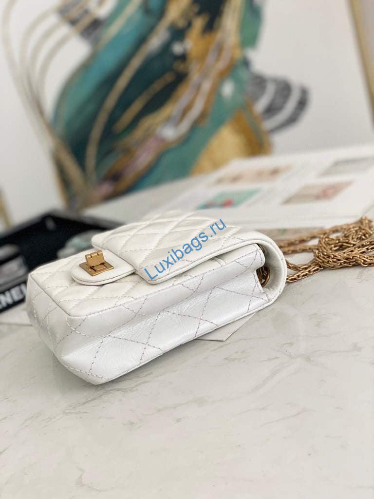 Chanel Flap Phone Shoulder bag Lampskin Red AS1326 White | chanel flap phone shoulder bag lampskin red as1326 red 21