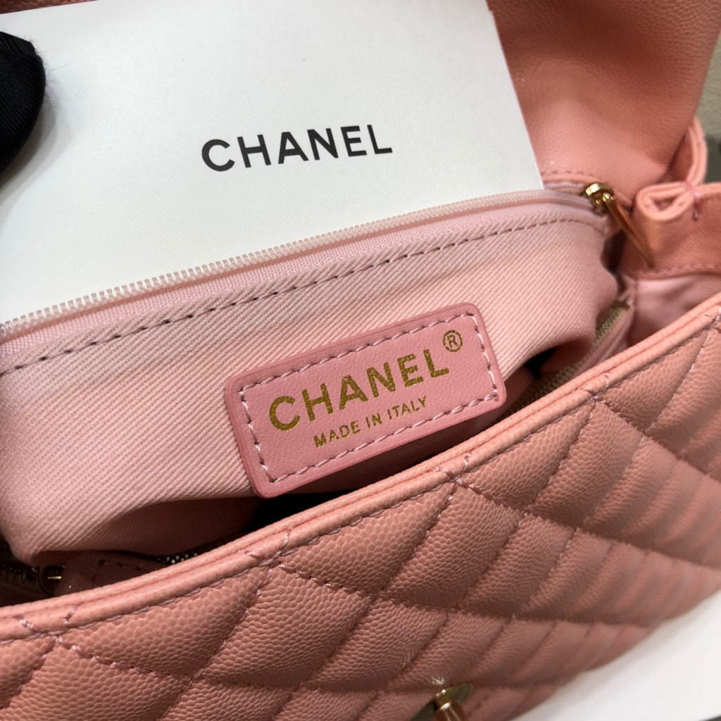 Chanel A92991 Large Flap Bag With Top Handle handBag Pink | chanel a92991 large flap bag with top handle handbag 97