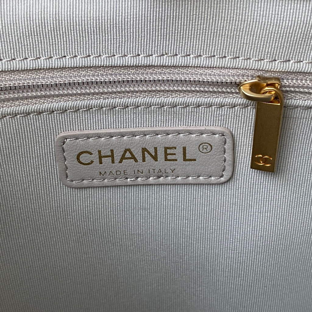 Chanel AS2977 Small Box Bag Shoulder bag Gray | chanel as2977 small box bag shoulder bag 27