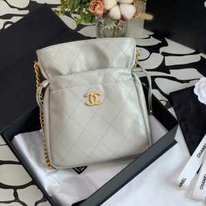 Chanel Bucket Bag 99128 Shoulder bag Gray