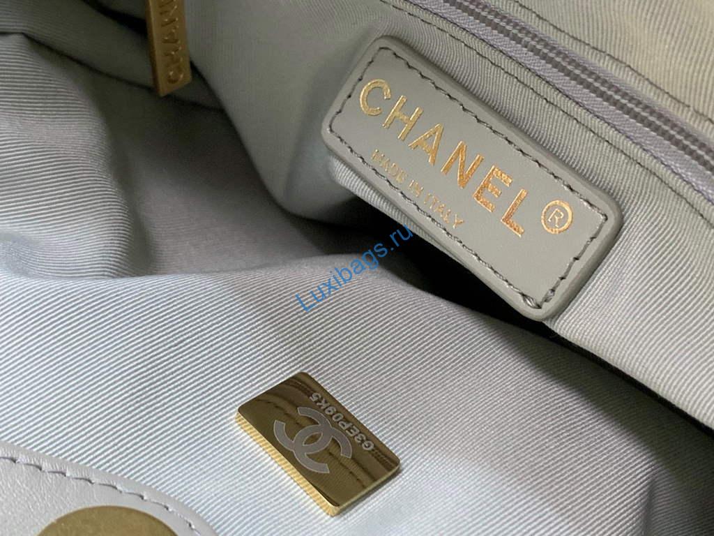 Chanel Bucket Bag 99128 Shoulder bag Gray | chanel bucket bag 99128 shoulder bag 19