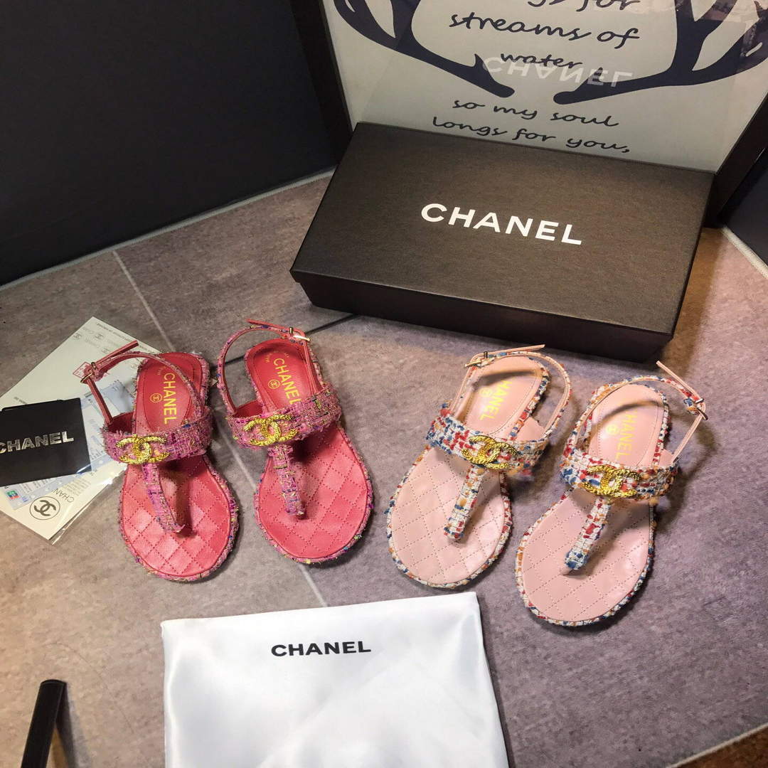 Chanel Women's Sandals Chanel Slippers Lambskin C90146 | chanel womens sandals chanel slippers lambskin 103