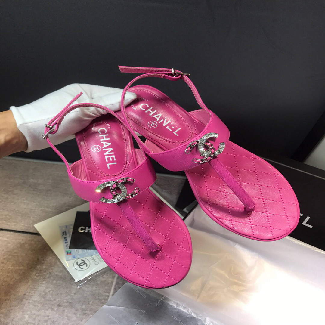 Chanel Women's Sandals Chanel Slippers Lambskin C90148 | chanel womens sandals chanel slippers lambskin 119