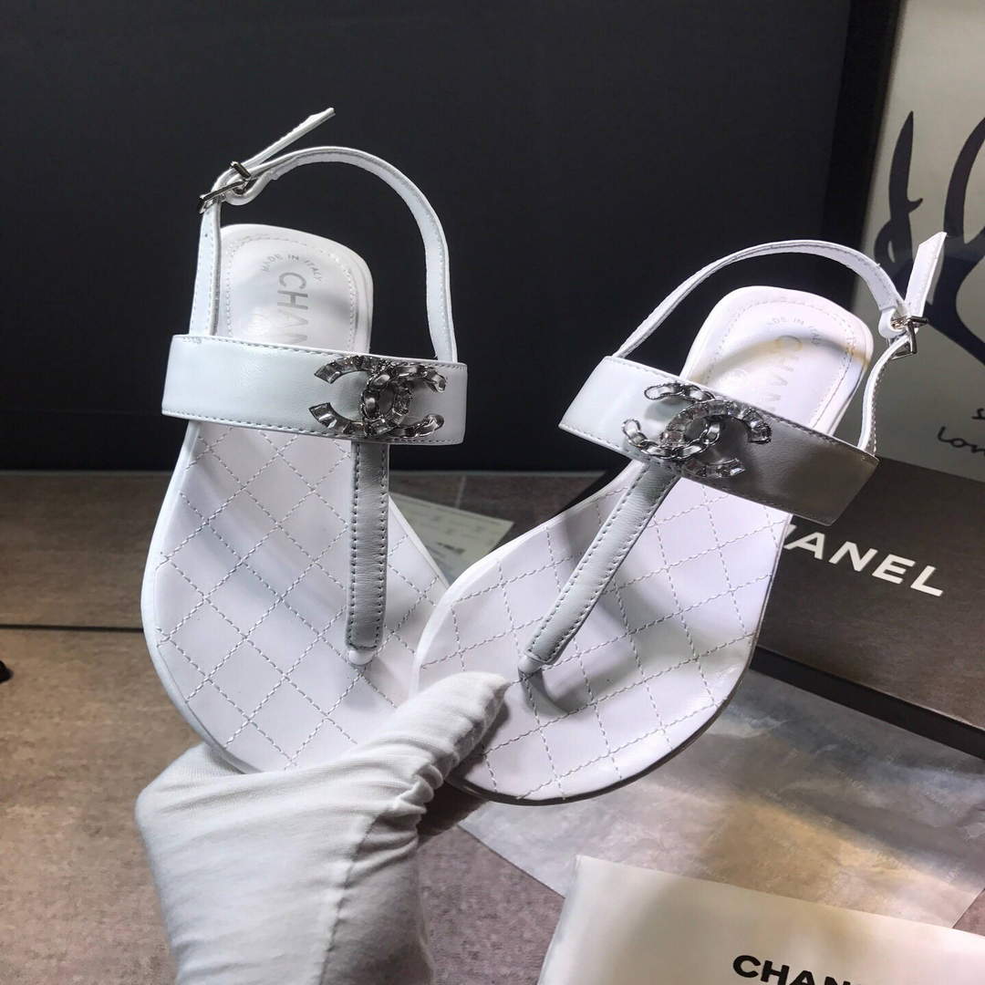 Chanel Women's Sandals Chanel Slippers Lambskin C90149 | chanel womens sandals chanel slippers lambskin 128
