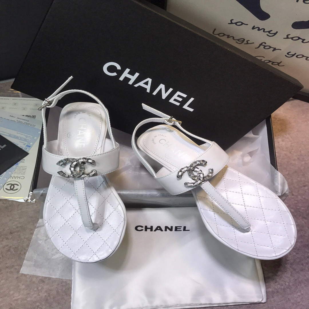 Chanel Women's Sandals Chanel Slippers Lambskin C90149 | chanel womens sandals chanel slippers lambskin 130