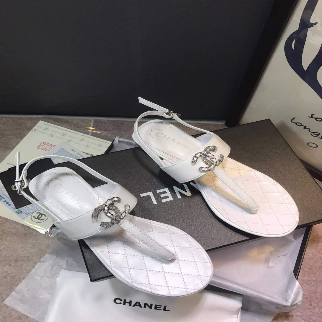 Chanel Women's Sandals Chanel Slippers Lambskin C90149 | chanel womens sandals chanel slippers lambskin 131