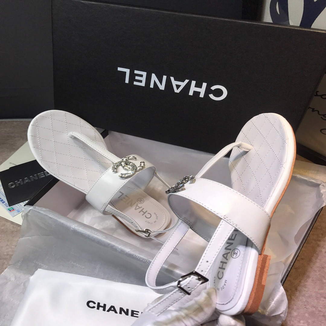 Chanel Women's Sandals Chanel Slippers Lambskin C90149 | chanel womens sandals chanel slippers lambskin 132