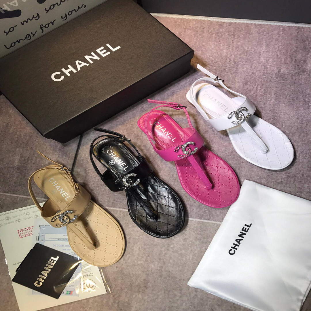 Chanel Women's Sandals Chanel Slippers Lambskin C90149 | chanel womens sandals chanel slippers lambskin 133