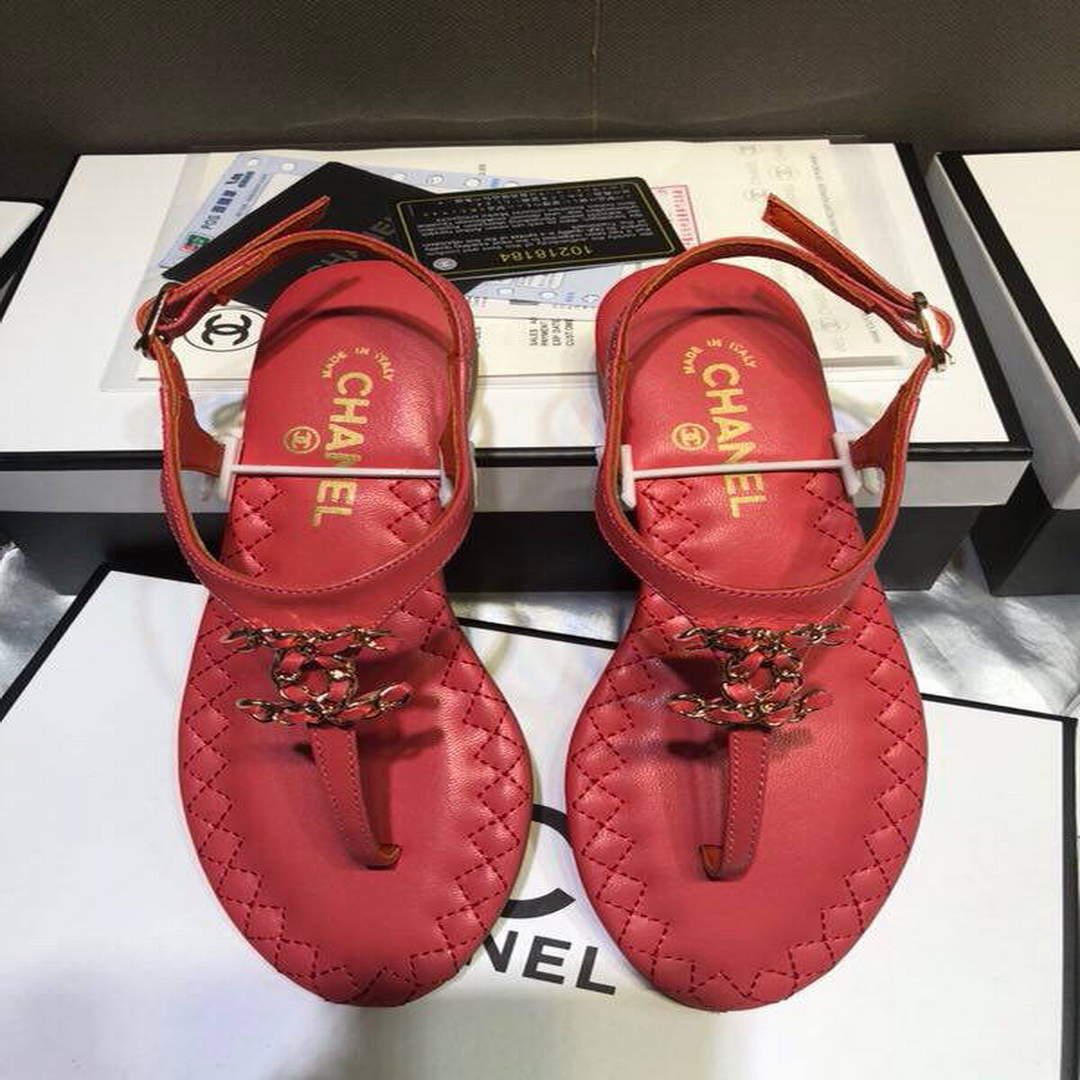 Chanel Women's Sandals Chanel Slippers Lambskin C90158 | chanel womens sandals chanel slippers lambskin 220