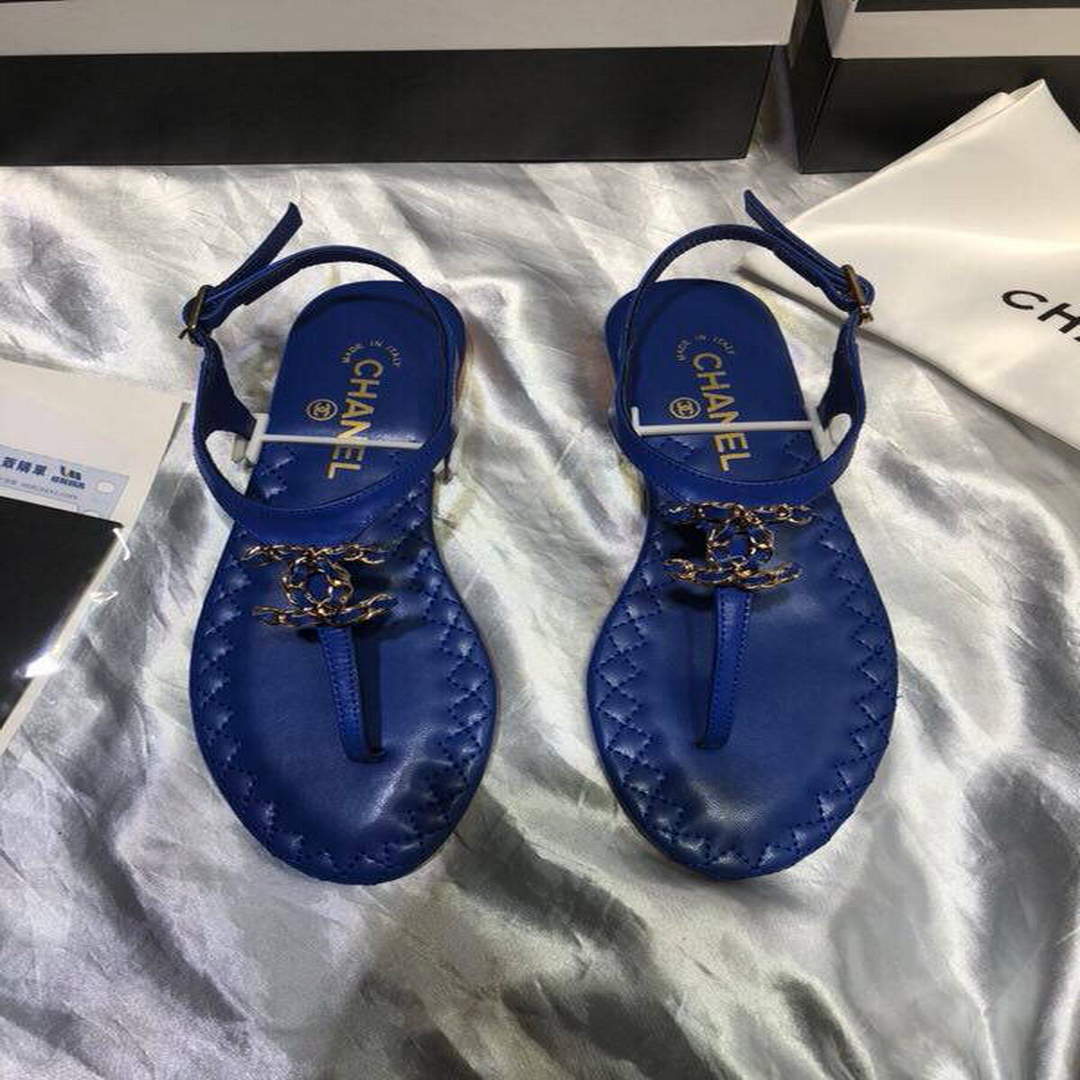 Chanel Women's Sandals Chanel Slippers Lambskin C90160 | chanel womens sandals chanel slippers lambskin 235