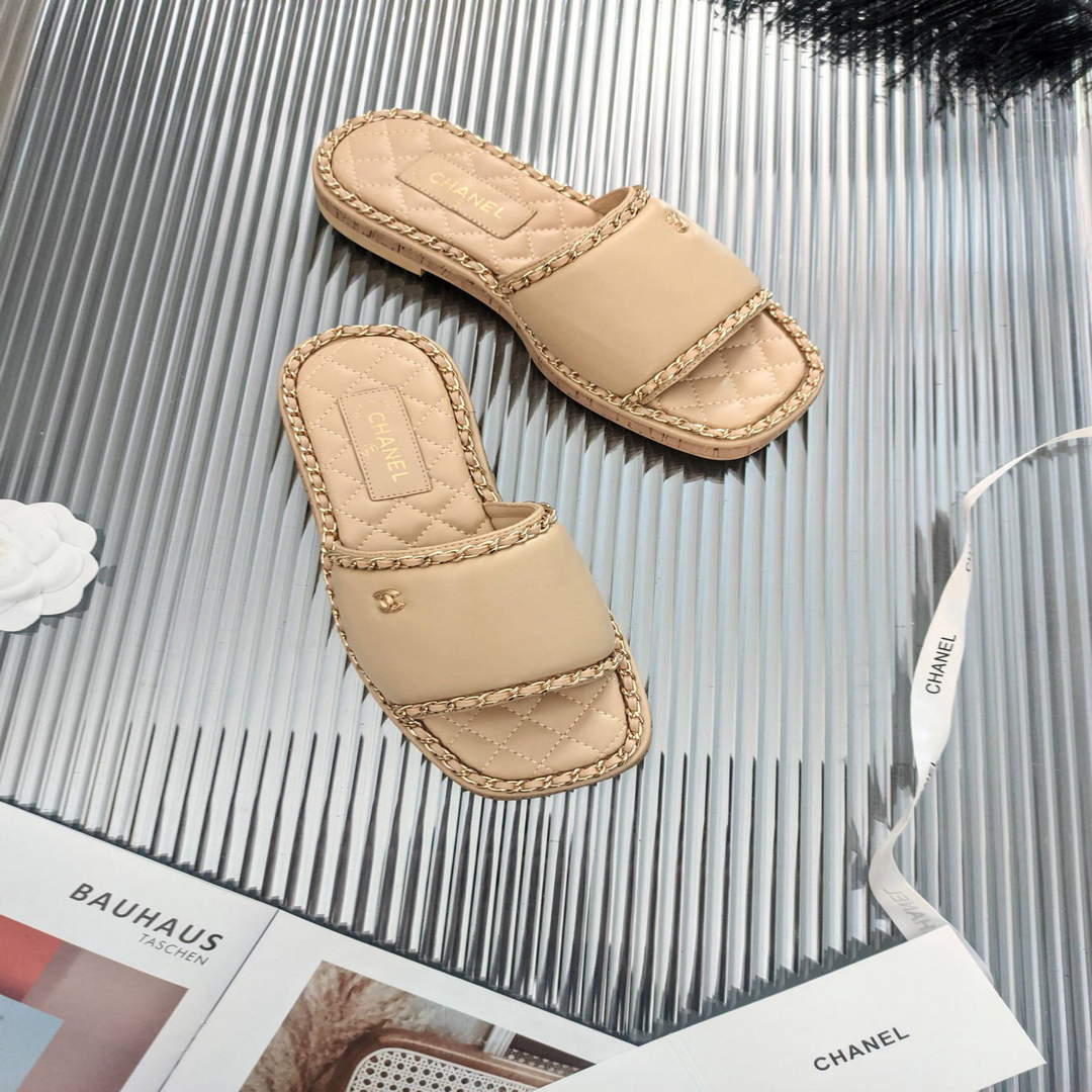 Chanel Women's Sandals Chanel Slippers Lambskin C90134 | chanel womens sandals chanel slippers lambskin 8