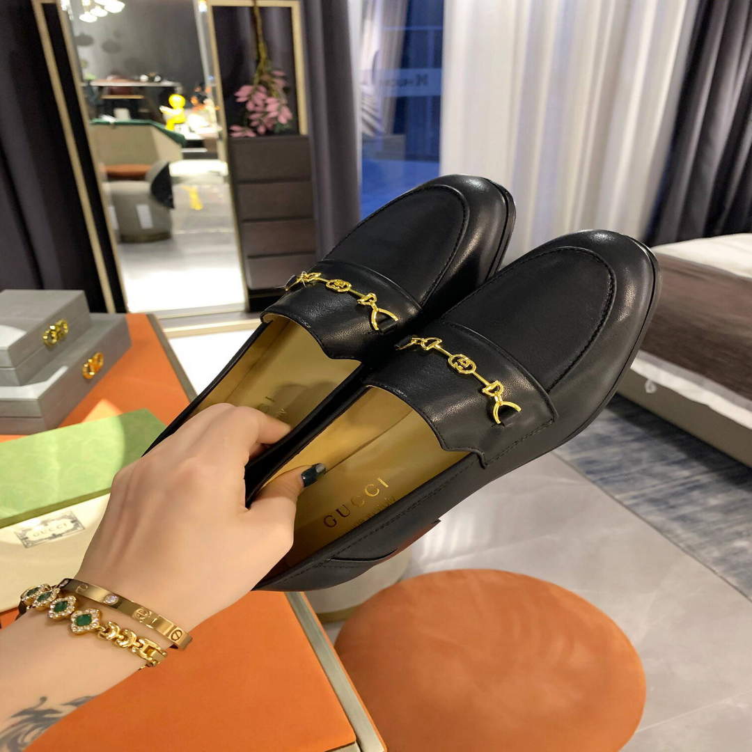 Gucci Women's Shoes Gucci Designer Loafers Heel 30mm G81246 | gucci womens shoes gucci designer loafers 43