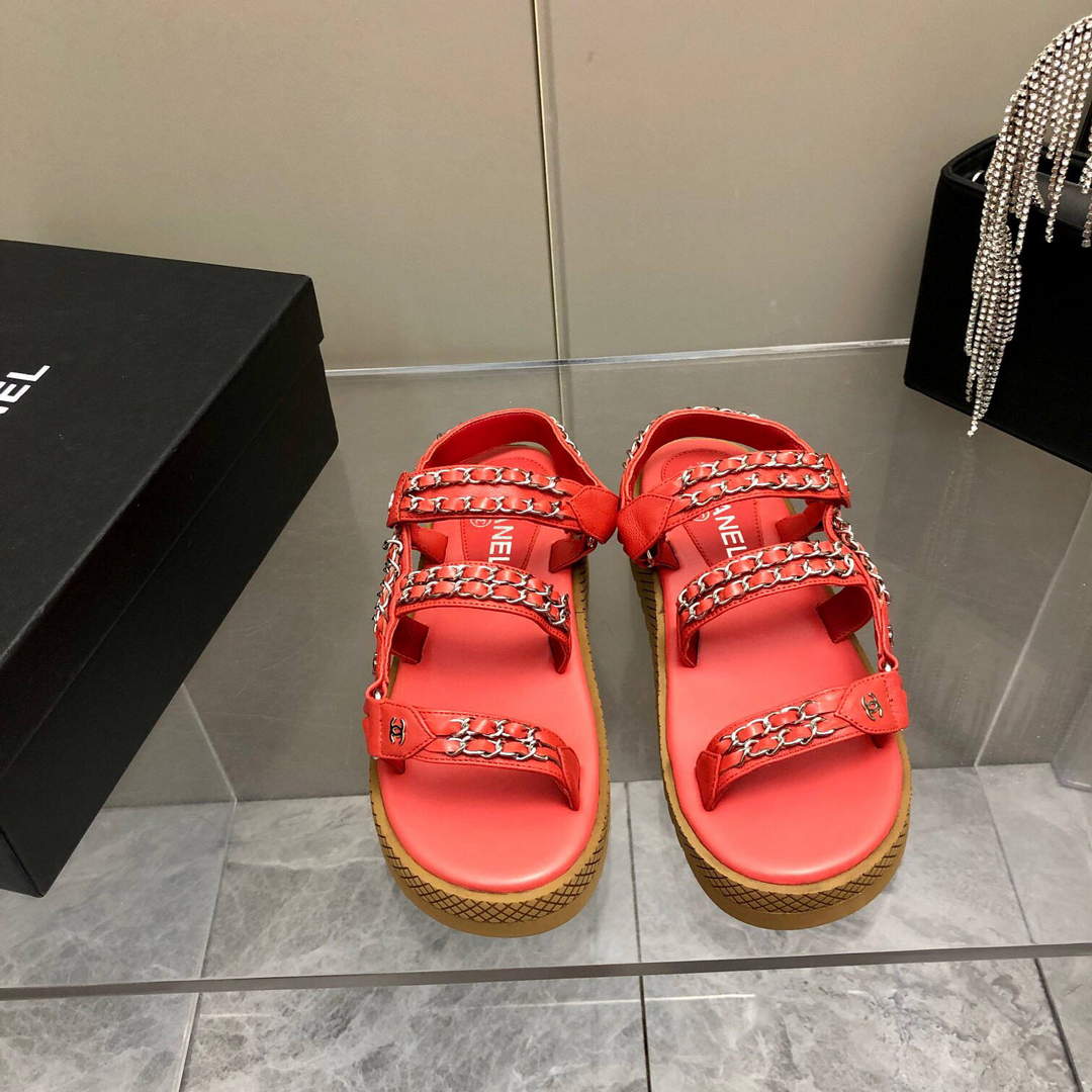 Chanel Women's Sandals Chanel Slippers Lambskin C90189 | img 2286