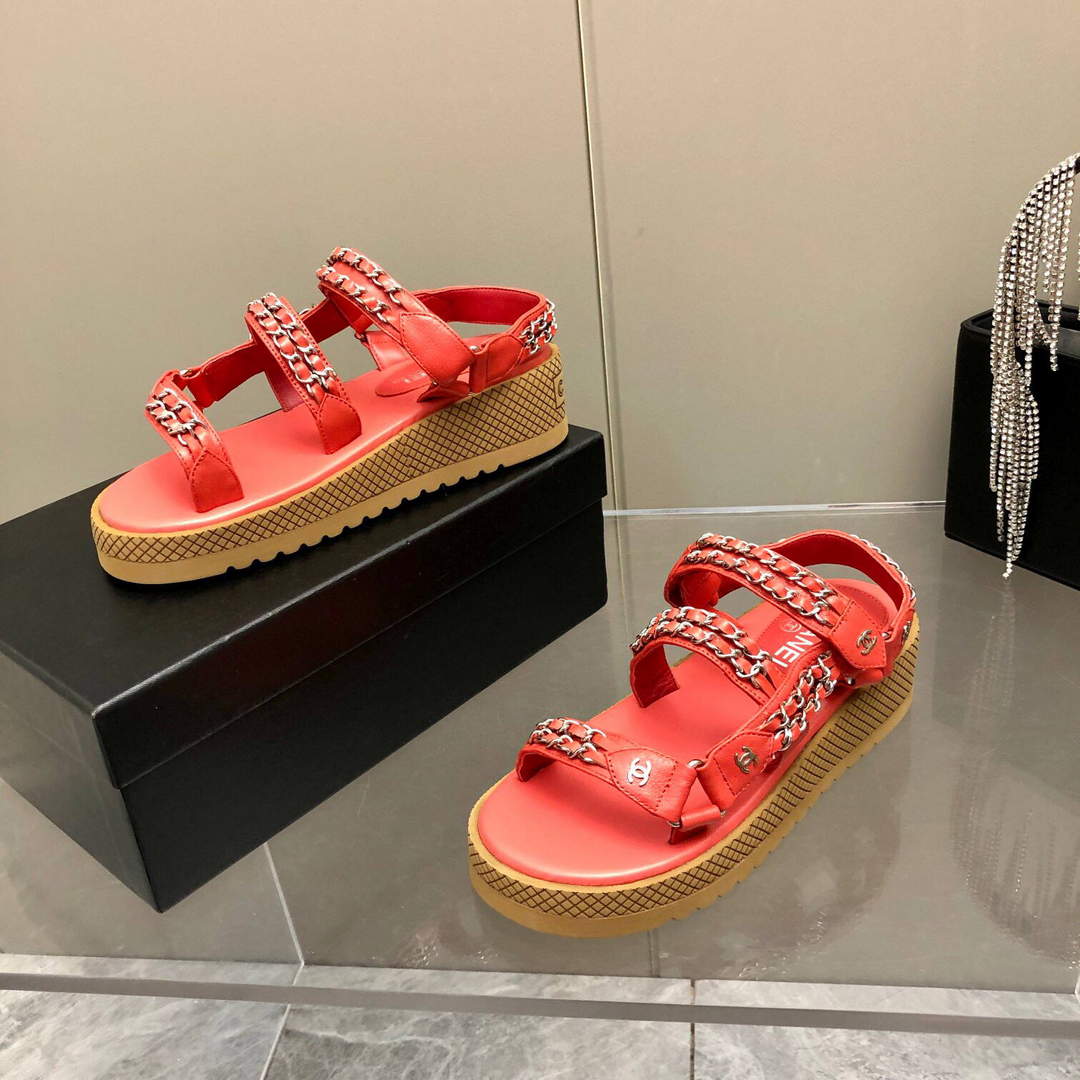 Chanel Women's Sandals Chanel Slippers Lambskin C90189 | img 2287
