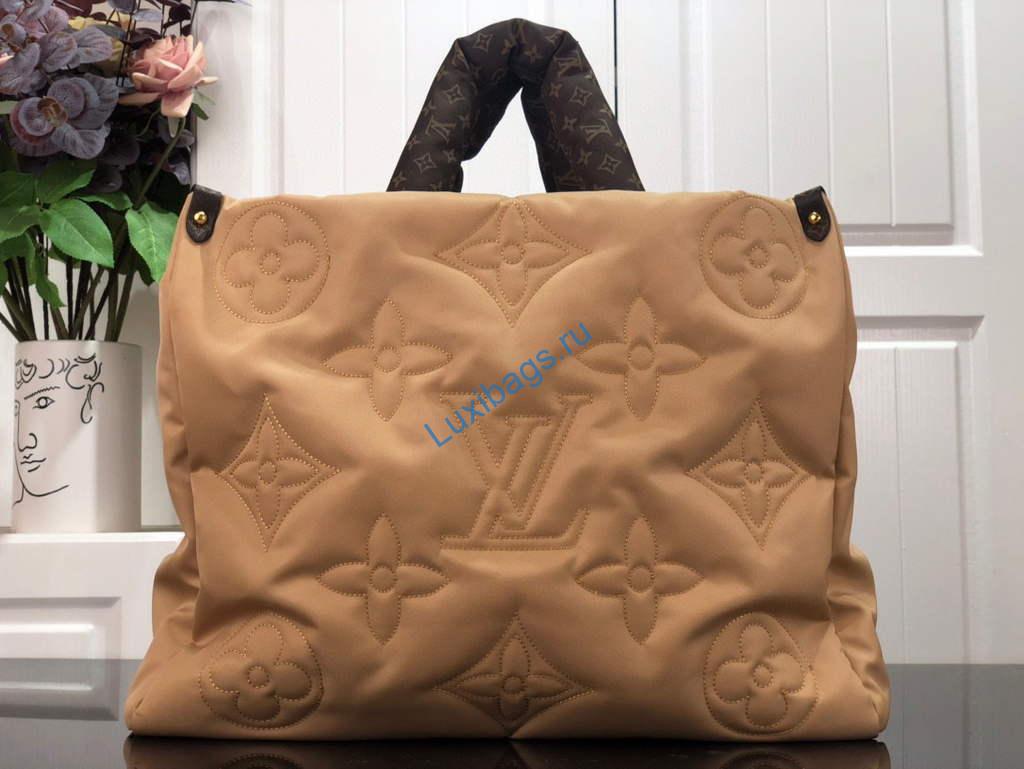 Louis Vuitton M59007 LV M59005 Onthego GM Bag Beige | louis vuitton m59007 lv m59005 onthego gm bag beige 3