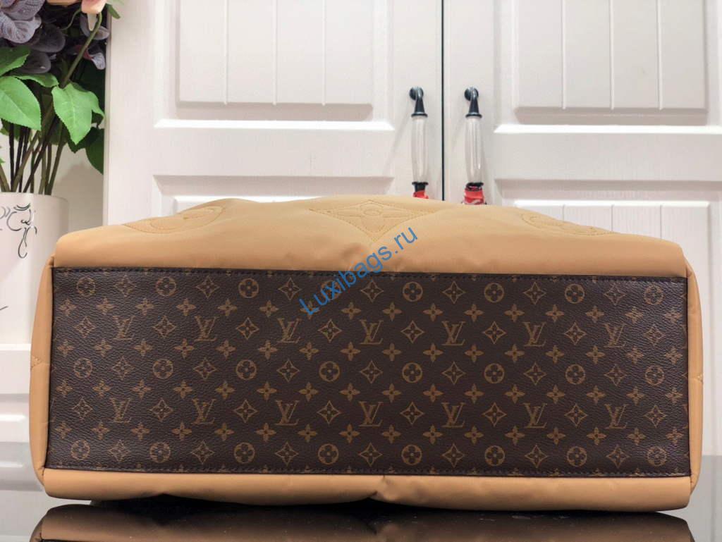 Louis Vuitton M59007 LV M59005 Onthego GM Bag Beige | louis vuitton m59007 lv m59005 onthego gm bag beige 4