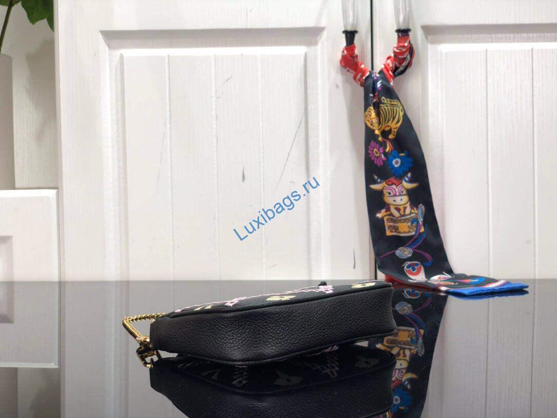 LV M81140 Louis Vuitton Mini Pochette Accessoires Bag Black | lv m81140 louis vuitton mini pochette accessoires bag 14