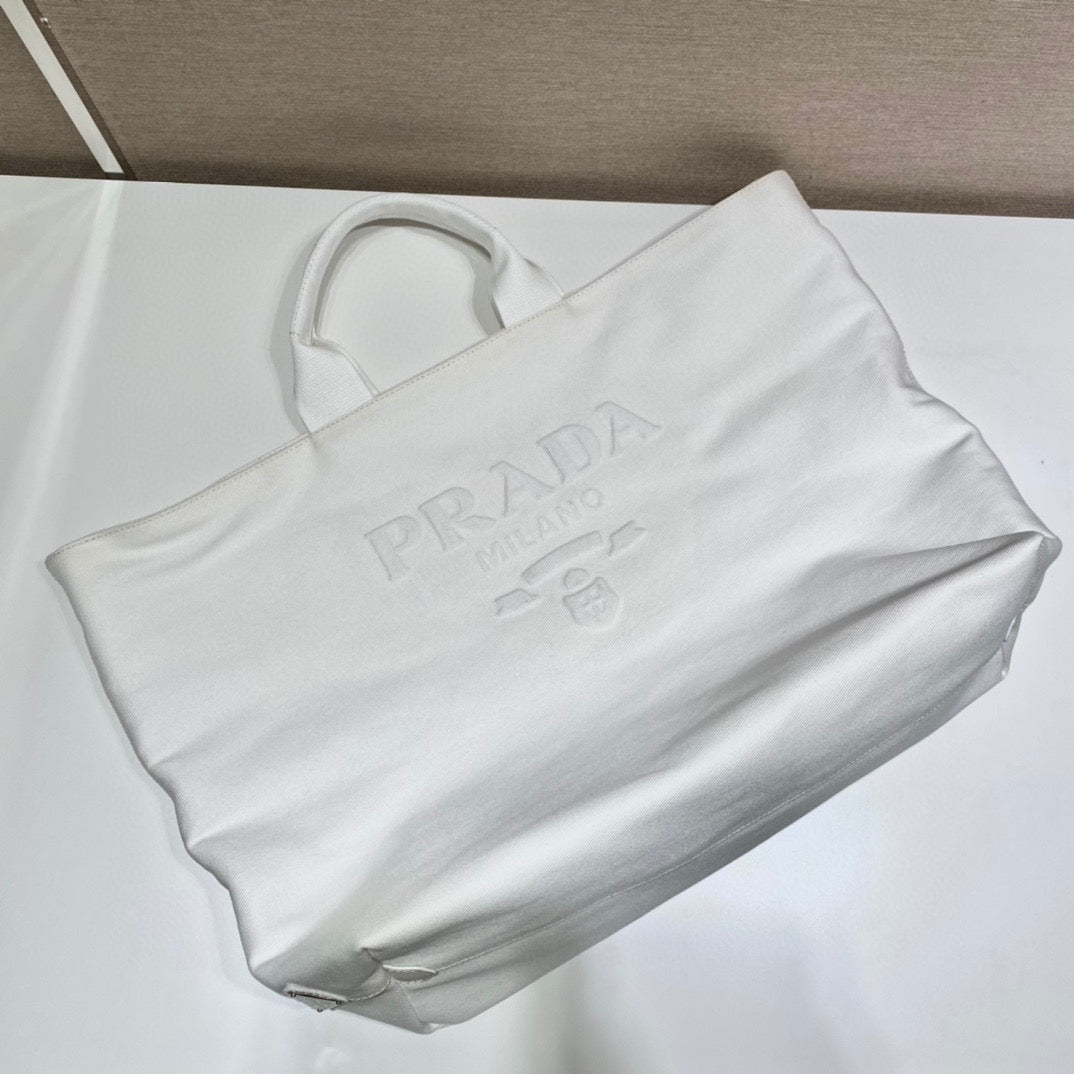 Prada 1BG395 Drill tote Shoulder bag White | prada 1bg395 drill tote shoulder bag 07