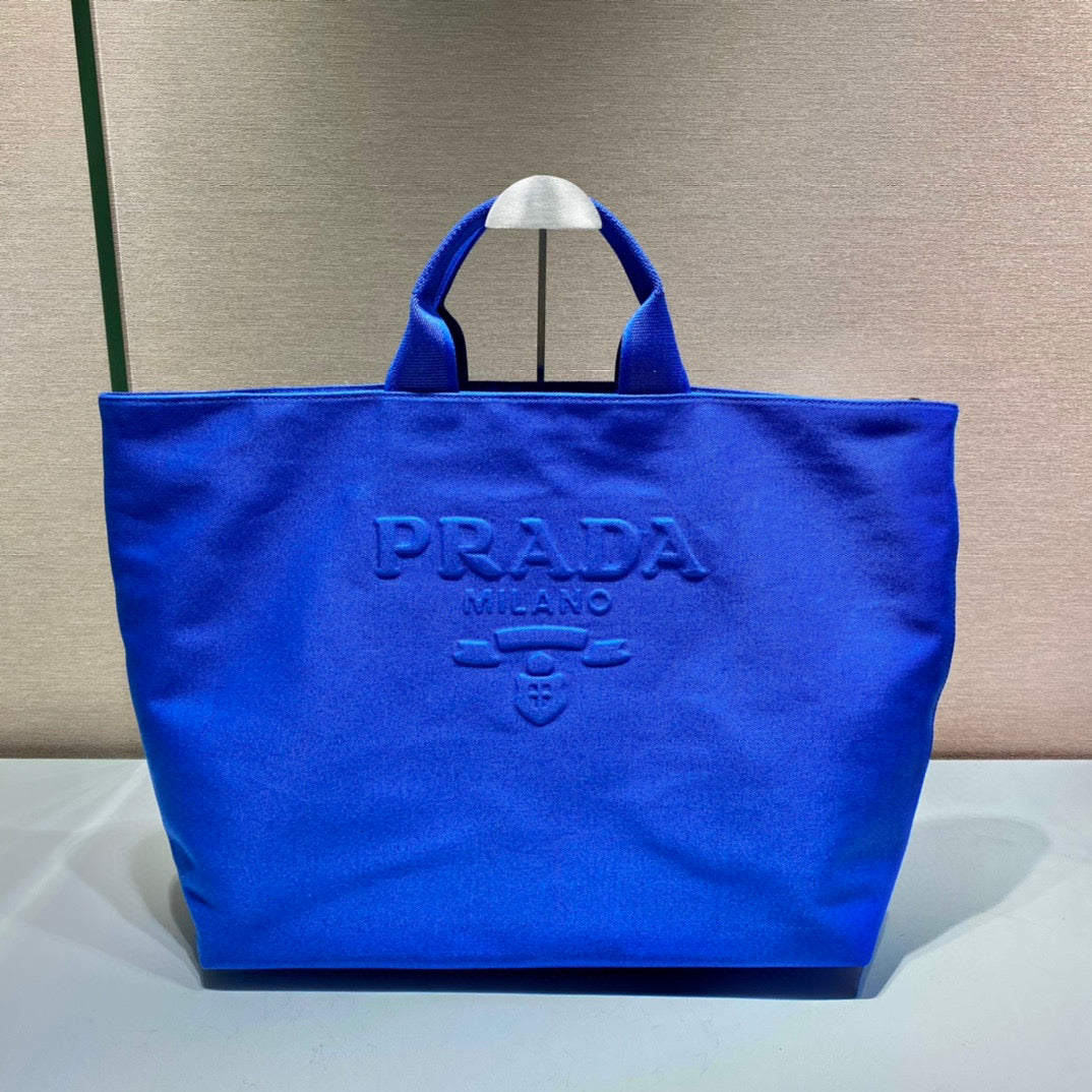 Prada 1BG395 Drill tote Shoulder bag Blue | prada 1bg395 drill tote shoulder bag 11