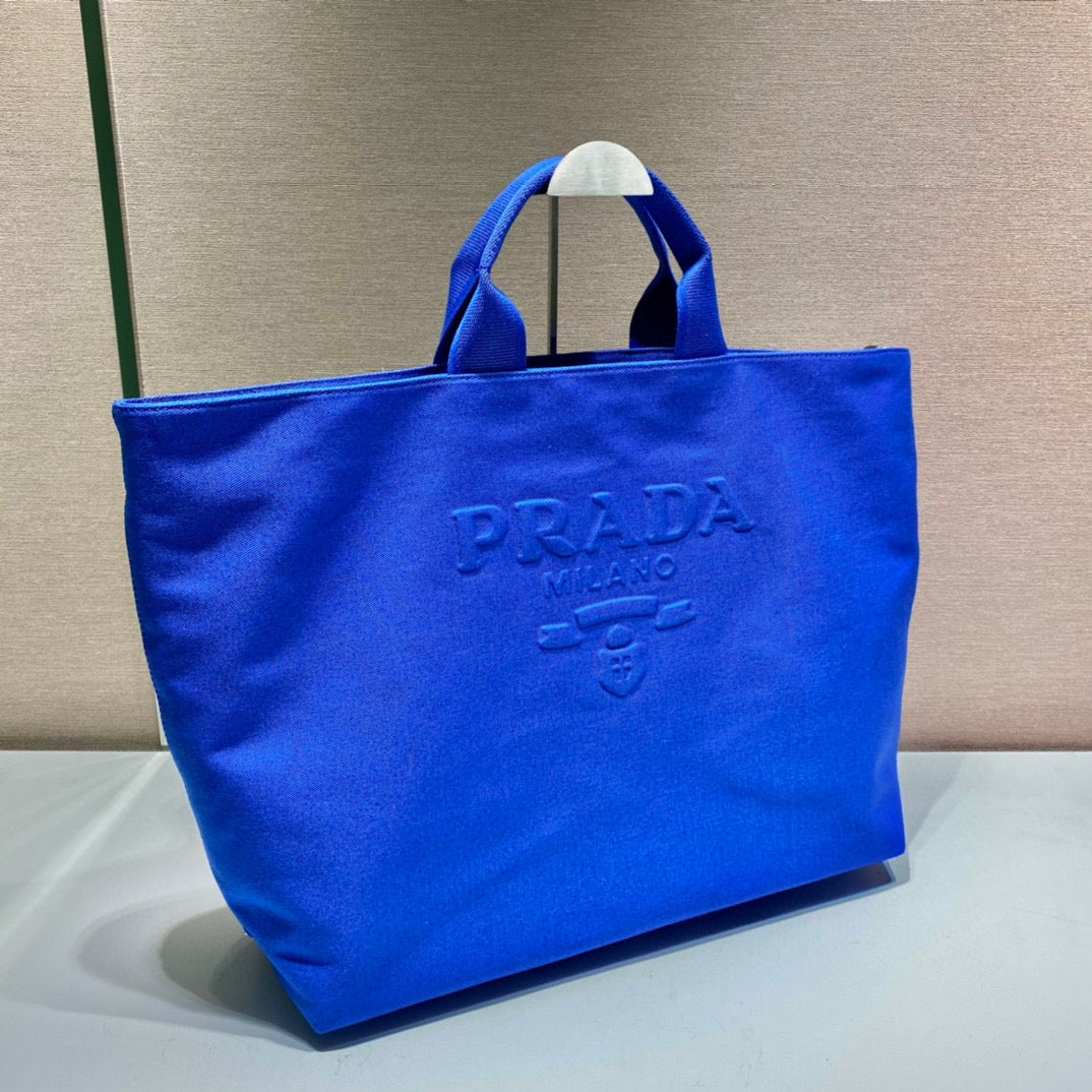 Prada 1BG395 Drill tote Shoulder bag Blue | prada 1bg395 drill tote shoulder bag 12