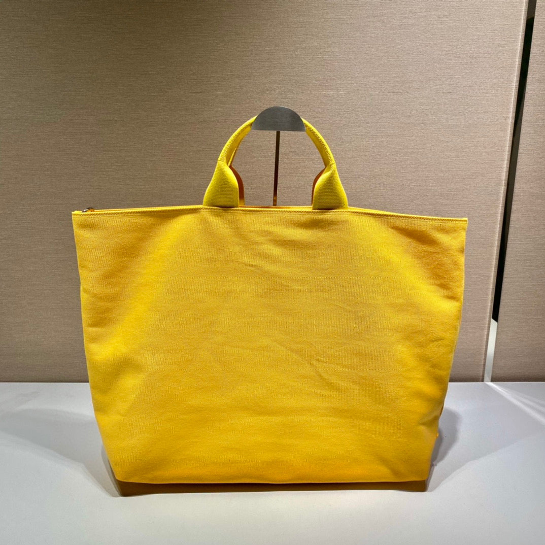Prada 1BG395 Drill tote Shoulder bag Yellow | prada 1bg395 drill tote shoulder bag 21
